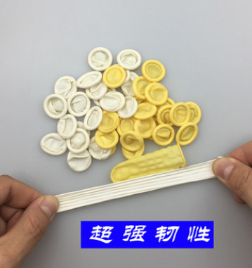 乳胶手指套一次性防静电无尘电子工业劳保美容美甲手指套厂家直销图3