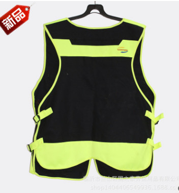 多功能工具包马甲优质帆布加厚背心工地电工维修劳保工具马甲批发图3