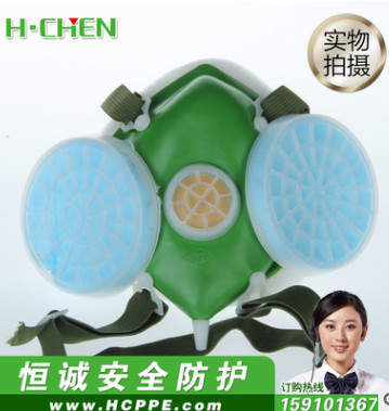 唐丰牌自吸过滤式防颗粒物呼吸器 防尘口罩 面具 塑胶海绵口罩图2