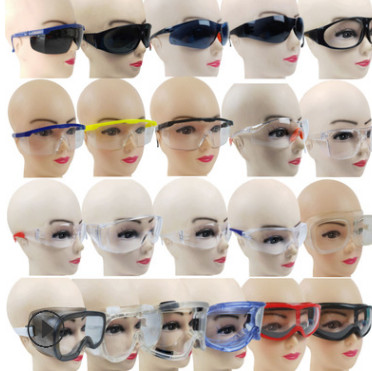 护目镜劳保防护眼镜透明防护眼镜 防风防尘 安全防冲击墨镜太阳镜