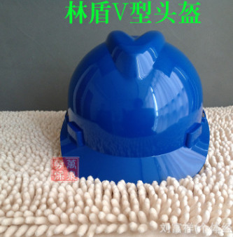 林盾V型ABS安全帽|抗冲击|工地|工程帽|防砸|透气|批发图2