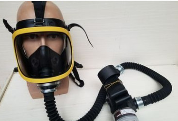 众友2017型便携式充电电动送风防毒滤尘半面具全面罩导气管可加长