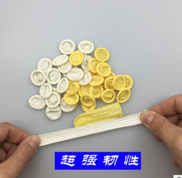 乳胶手指套一次性防静电无尘电子工业劳保美容美甲手指套厂家直销图3