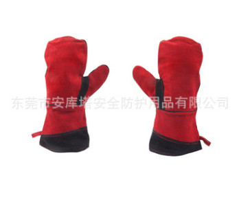 厨房微波炉户外烧烤专用耐高温手套 微波炉隔热防烫加厚防护手套图3