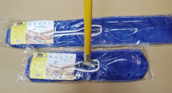 厂家直销带柄平板尘推40CM60CM90cm110CM标准酒店大堂尘推 拖把图2