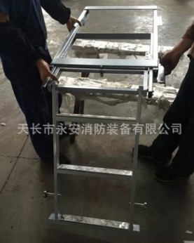 厂家直销 登高梯 可移动碳钢登高梯 车载特种踏梯 可折叠式踏梯图2