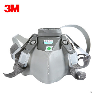 3M6200防护半面具面罩有害气体化工灰尘甲醛工业喷漆防护面具主体图3