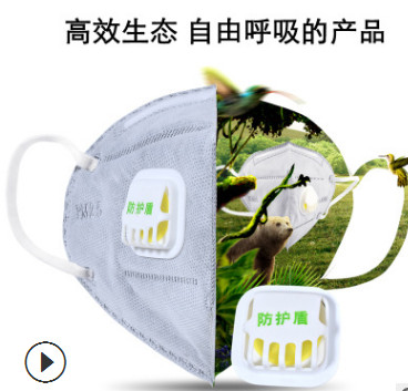 口罩防尘透气防工业灰粉尘打磨装修防甲醛煤矿防毒一次性带呼吸阀图2