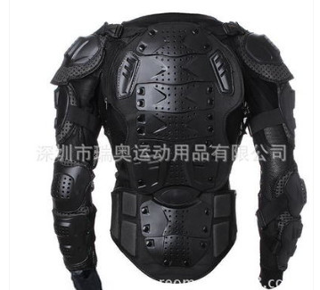 摩托车护甲衣 摩托车防摔防护盔甲衣 赛车防摔活动护甲衣护背护胸图2