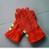 消防点塑手套 安全手套 反光 防滑97款消防手套