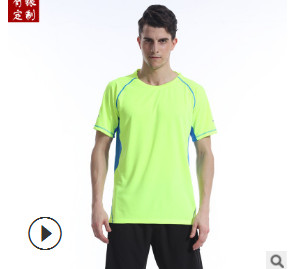 夏季新款运动户外广告衫定制速干t恤文化衫定广告短袖班服工作服图3