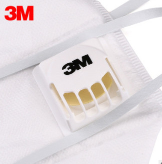 3M 防PM2.5防雾霾 带呼吸阀9001V 9002V口罩图2