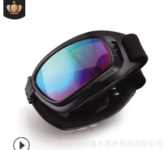 【晨丰出品】东北热卖春季防沙尘暴护目镜009#可折叠图3