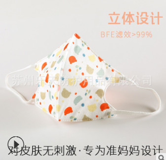 罩护士品牌诚招代理/源头厂家/孕妇款透气立体口罩/防花粉防雾霾图3