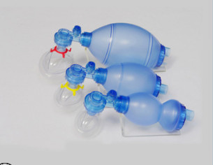医用救生器材cpr mask 人工呼吸复苏球囊 救护车配置人工呼吸面罩图3
