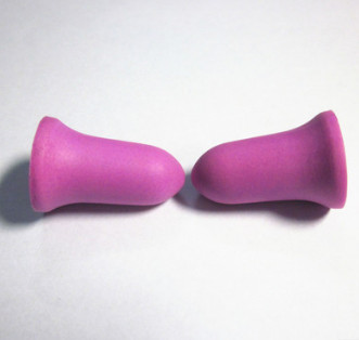 Sponge earplugs 供应慢回弹发泡海绵材料隔音隔压铃铛形耳塞图3