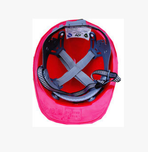 高强度平单筋玻璃钢安全帽AB-588A 防砸安全帽图2