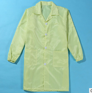 生产 批发防护服 防静电无尘大褂 车间 食品 防静电条纹工作服图2