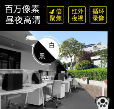 4G无线云台枪机摄像头WIFI热点网络变焦SIM手机卡一体监控摄像机图2