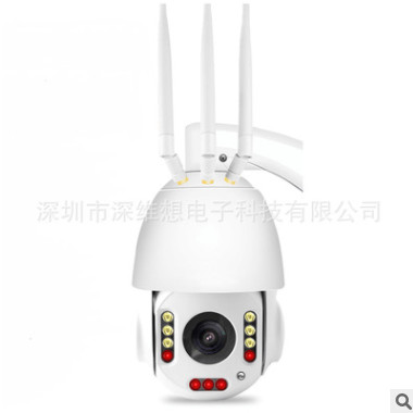 4g无线摄像头 智能监控一体化摄像机插卡wifi远程监控室外球机图3
