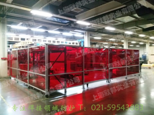 定制机器人焊接防护围栏图3