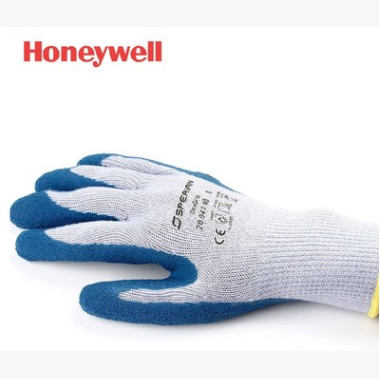 霍尼韦尔手套劳保作业防护手套乳胶男士耐磨防滑防刺工业安全手套