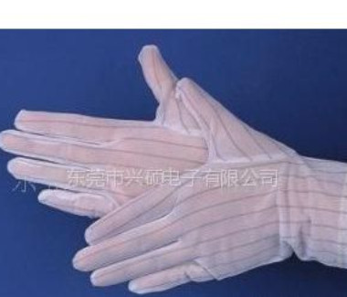 供应防静电条纹手套，防静电防滑手套，防静电手套图3