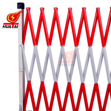 华泰 玻璃钢管式围栏 红白图2