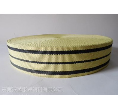 【银艺织带】厂家直销芳纶织带防火阻燃，耐切割耐磨 无弹力间色图3