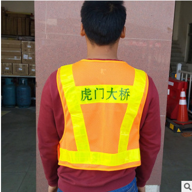 反光衣反光马甲反光背心安全防护市场通用款多口袋反光背心图2
