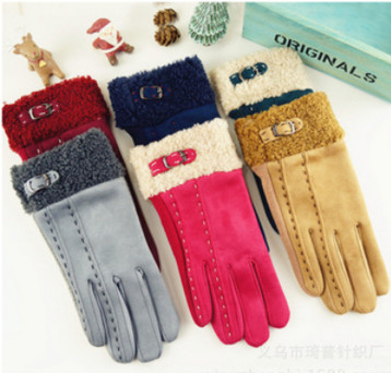 供应2015冬季新款手套 女