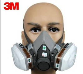 3M6200防毒面具，防毒口罩喷漆专用