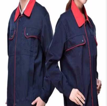 供应工作服套装男士上装女上衣长袖汽修车机械工地工厂特价劳保服
