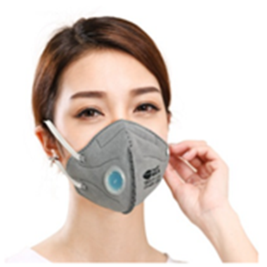 一次性防尘时尚透气口罩防雾霾户外无菌活性炭口罩工厂