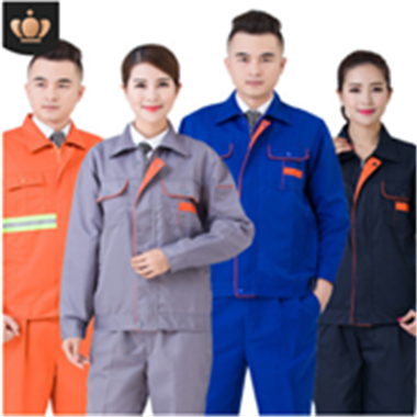 春秋长袖反光条工作服套装男汽修服工装工地程装修劳保服厂服定制图3