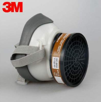 3M1203防毒面具防毒口罩化工面罩防有机蒸汽及酸性气体呼吸防护图2