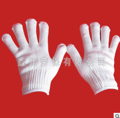 厂家批发劳保手套 手套，600克尼龙手套足重劳保用品图2