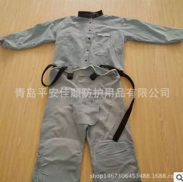长期供应牛皮工作服 牛皮工作保护服 防护牛皮工作服 欢迎订购图2
