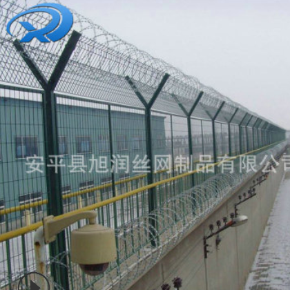 厂家直销Y型机场隔离护栏网 军事边防安全防护围栏网 可定制