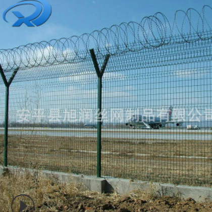 铁道防攀爬围网 刺丝滚笼监狱护栏网 看守所刀片刺绳护栏网图3