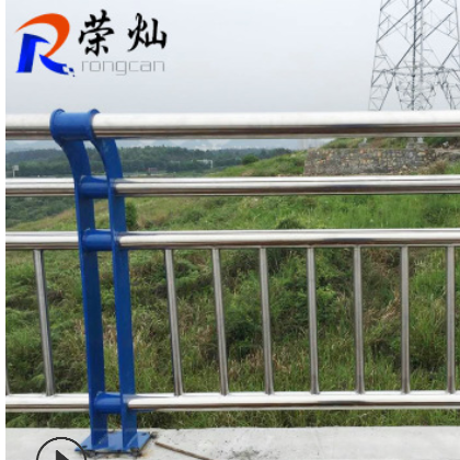 供应不锈钢桥梁防护景观护栏 高强度复合管扶手护栏 高速桥梁护栏