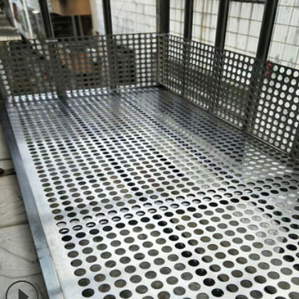 热销冲孔网不锈钢冲孔网圆孔网多孔洞洞板装饰用网过滤冲孔网图2