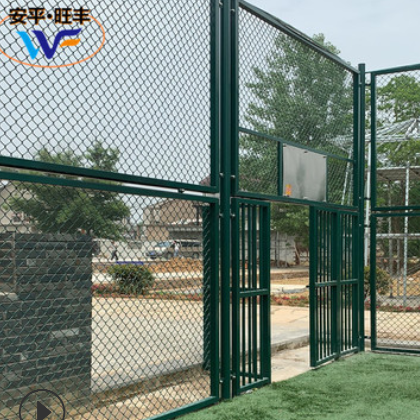 供应868双夹丝球场围网 多功能运动场围栏 学校操场田径场护栏网图2