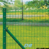 园艺防护荷兰网广东绿色波浪围栏浸塑铁丝围护网简易护栏网