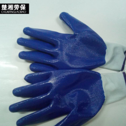 厂家PVC劳保手套 建筑工矿货物搬运乳胶劳保用品批发防滑耐磨手套图2