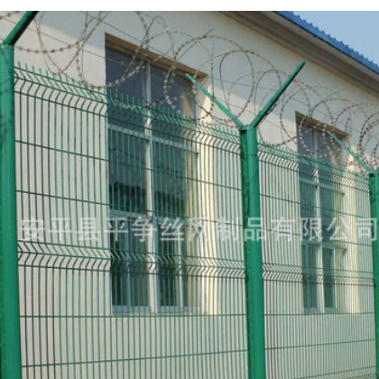安平县平争生产销售小区围栏网 辽宁三角折弯护栏 重庆桃型柱护栏