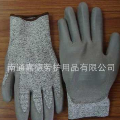 防切割手套 5级防切割腈超细发泡3/4涂层.抗切割性能优图3