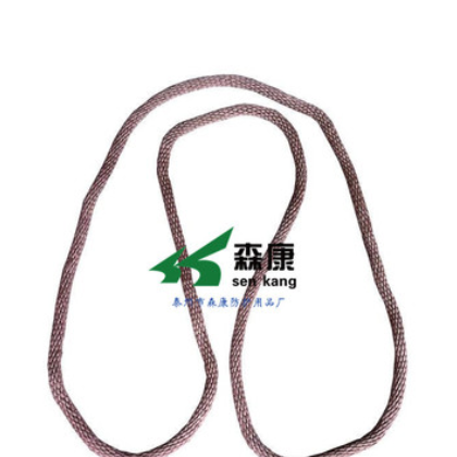 森康供应白色锦纶吊装带φ6-φ100mm 纯手工吊装绳吊绳支持定制图3