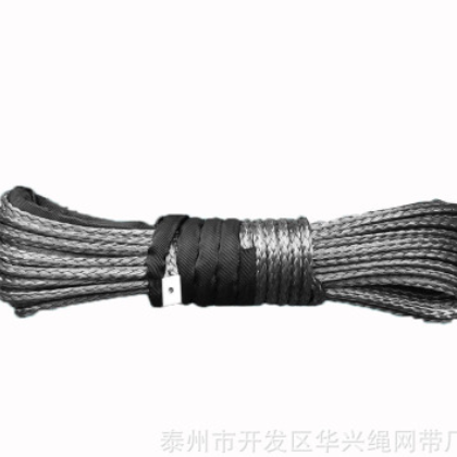 华兴安12股大力马越野车绞盘绳超高分子量聚乙烯纤维拖车绳威亚绳图3