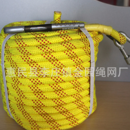 高空作业安全绳 外墙清洗吊绳防汛绳高强丙纶编织绳尼龙安全绳图2